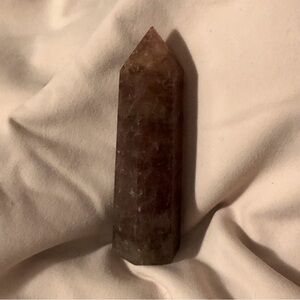 Strawberry Quartz crystal tower